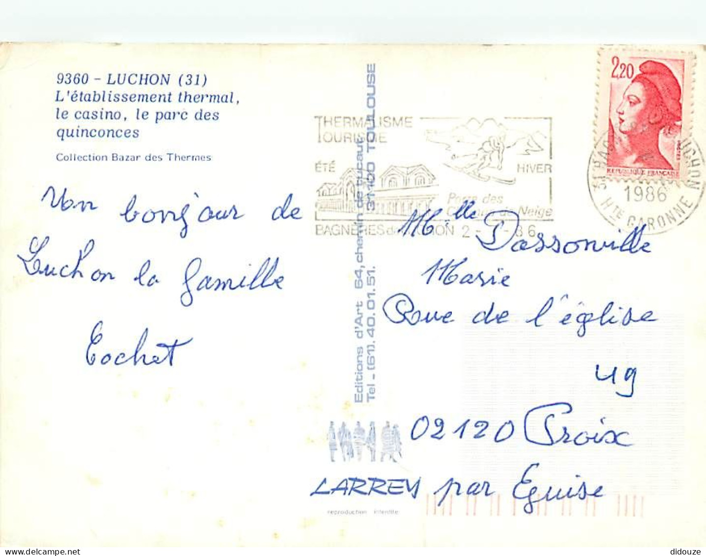 31 - Luchon - CPM - Voir Scans Recto-Verso - Luchon