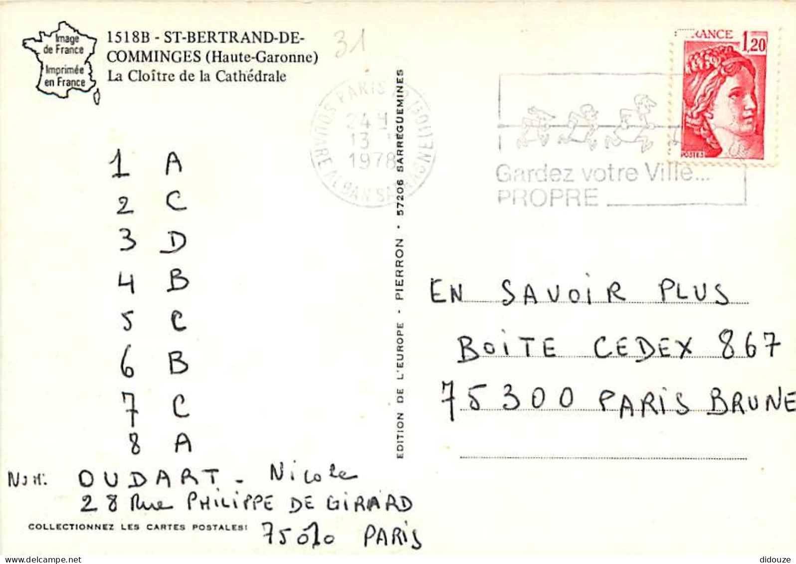 31 - Saint Bertrand De Comminges - CPM - Voir Scans Recto-Verso - Saint Bertrand De Comminges