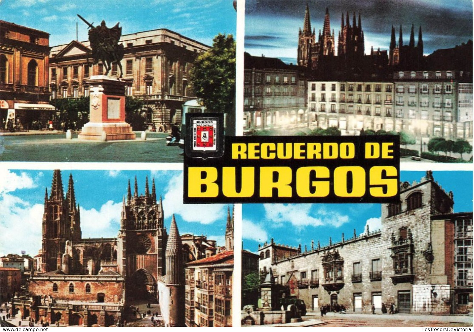 ESPAGNE - Burgos - Monumento Al Cid Campeador - Carte Postale - Burgos