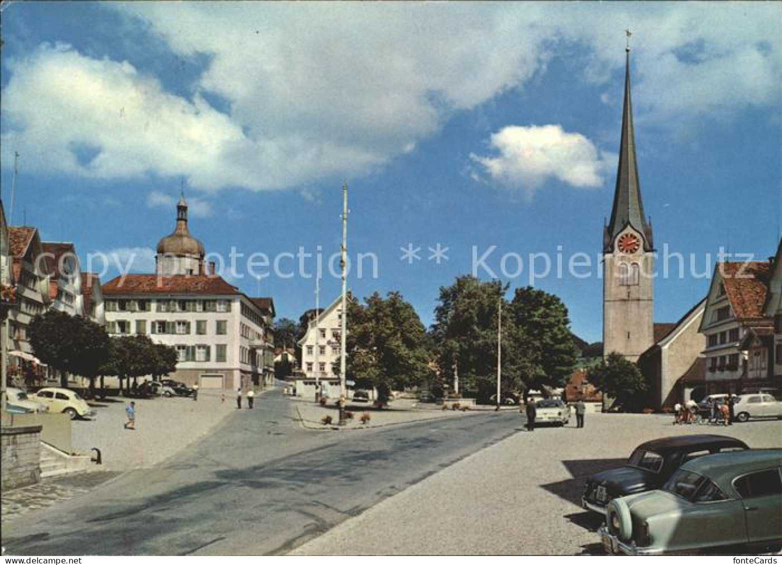 11865847 Gais AR Dorfpartie Kirche Gais - Autres & Non Classés