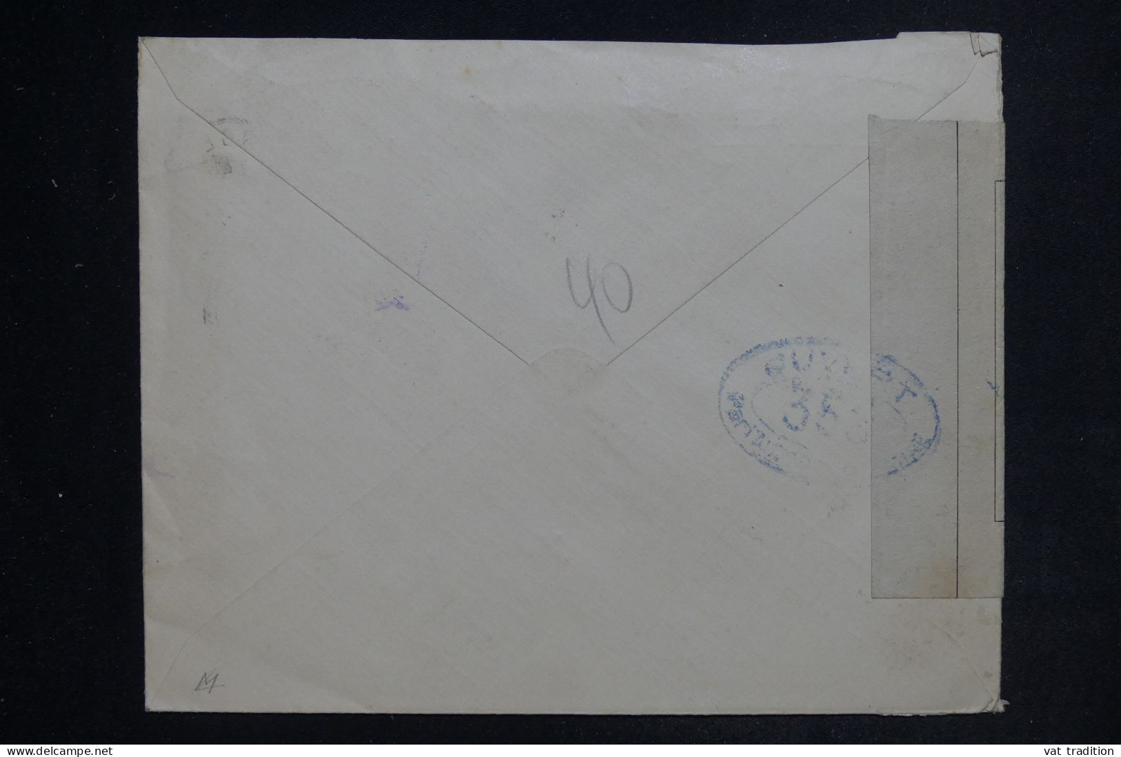 MAROC - Enveloppe Commerciale De Tanger Pour Marseille En 1916 Avec Contrôle Postal - L 152472 - Brieven En Documenten