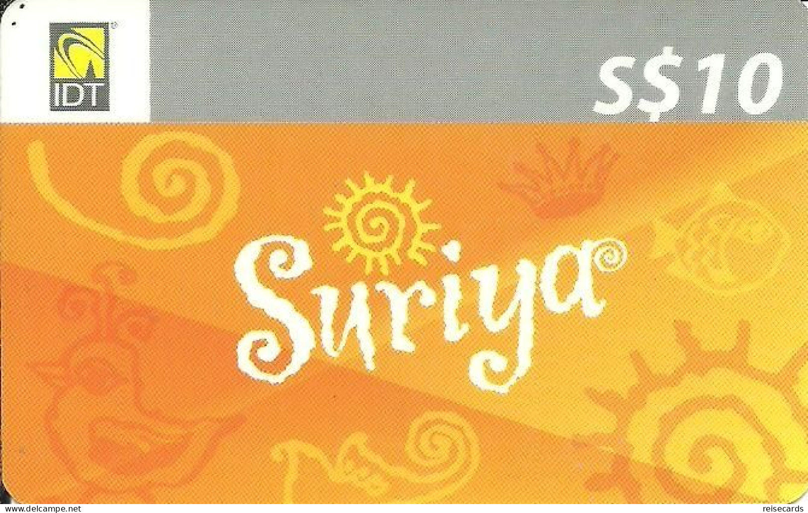 Singapore: Prepaid IDT - Suriya 10.07 - Singapore