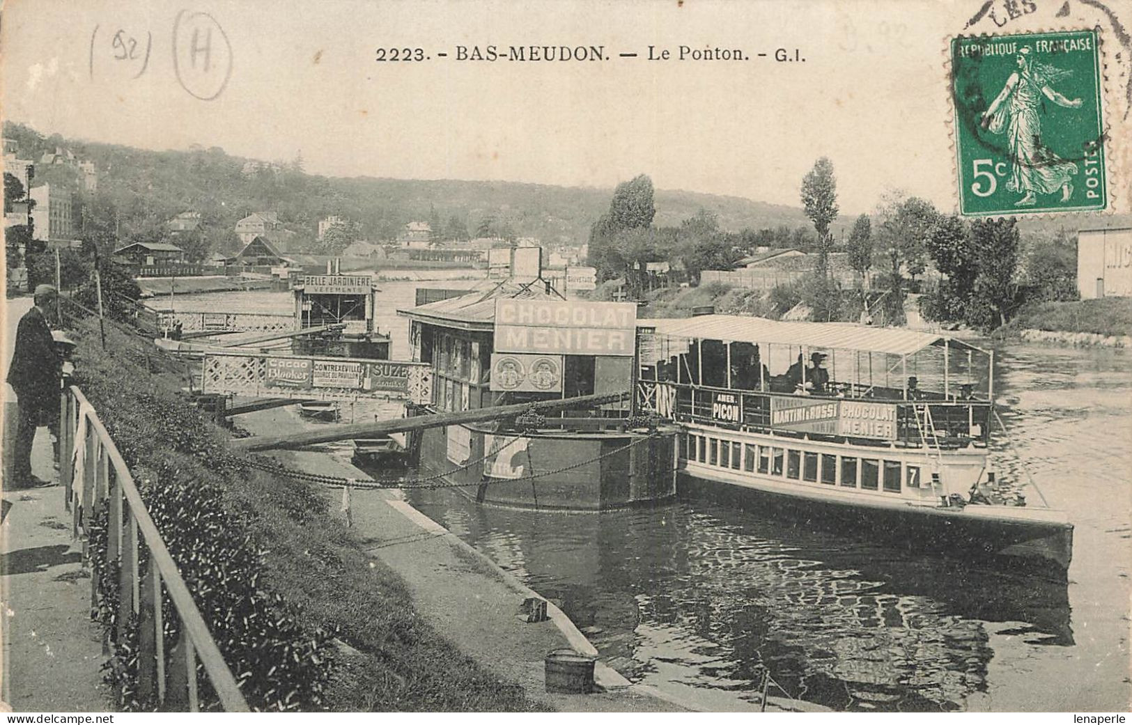 D9526 Bas Meudon Le Ponton - Meudon