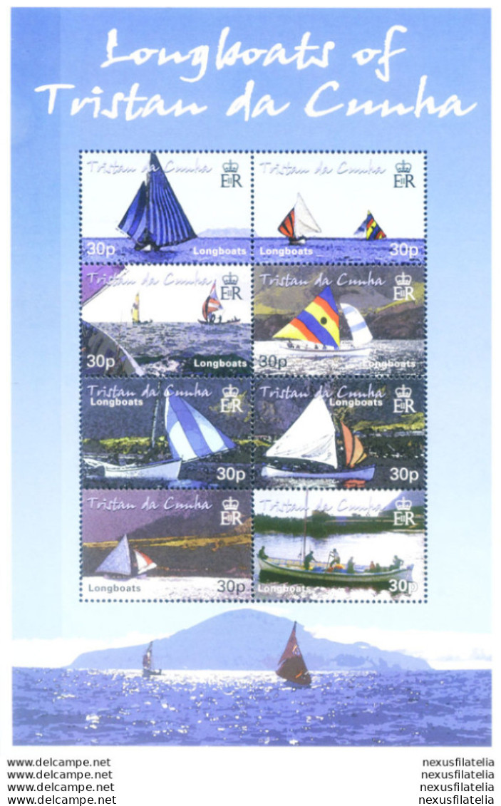 Imbarcazioni A Vela 2001. - Tristan Da Cunha