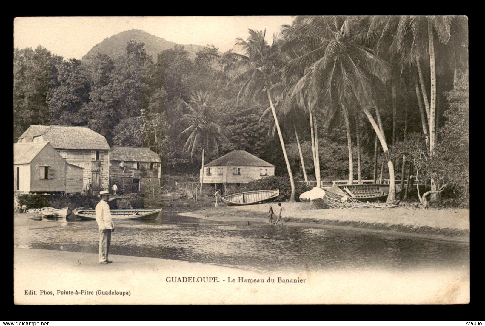 GUADELOUPE - LE HAMEAU DU BANANIER - Autres & Non Classés