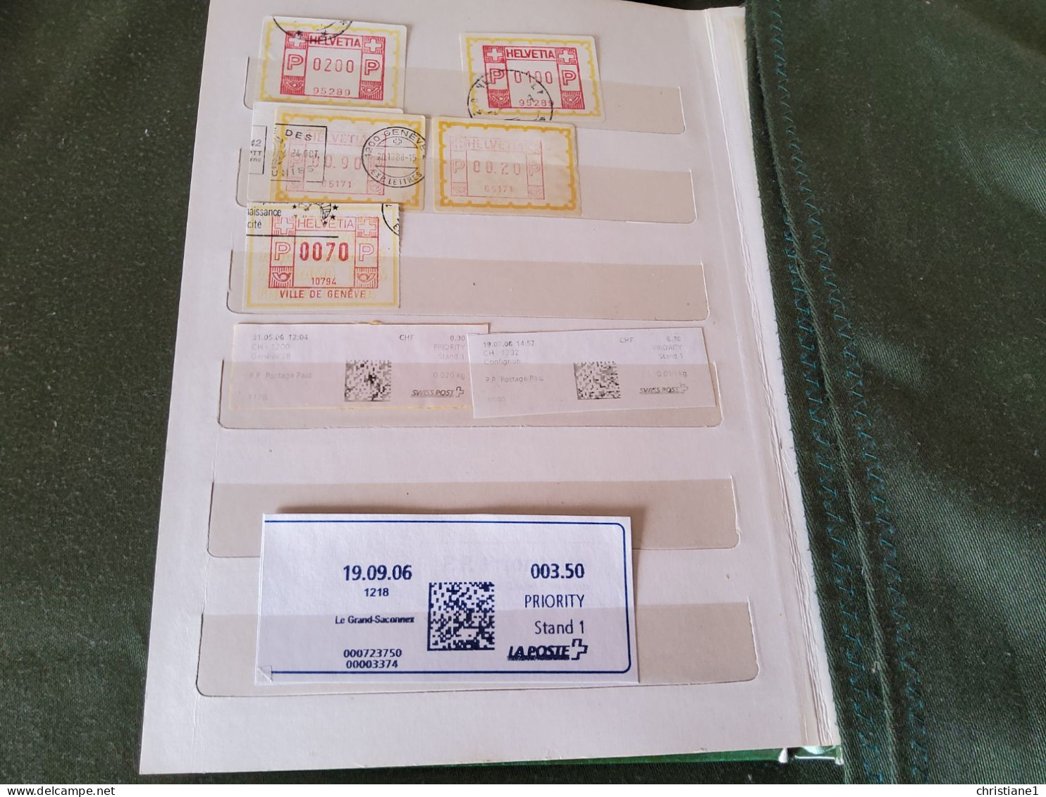 Suisse  Lot D Affranchissements  Mécaniques - Postage Meters