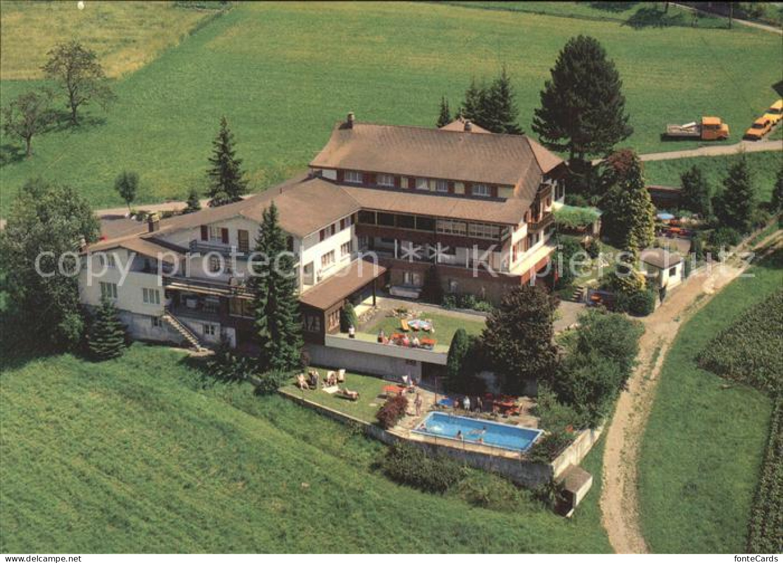 11865406 Schwendibach Pension Waldroesli Fliegeraufnahme Schwendibach - Other & Unclassified