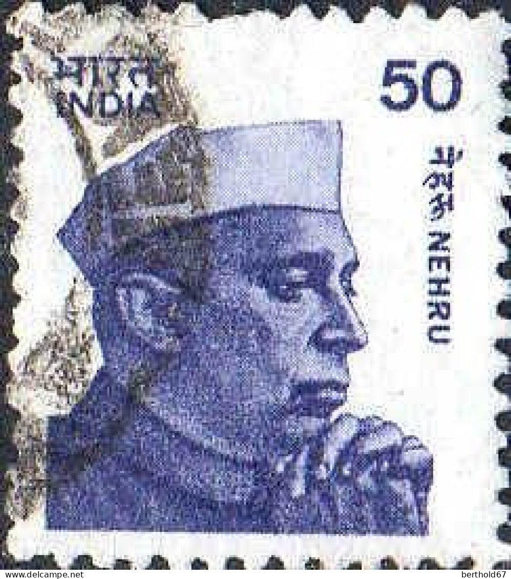 Inde Poste Obl Yv: 750 Mi:939 Nehru (Beau Cachet Rond) - Usati