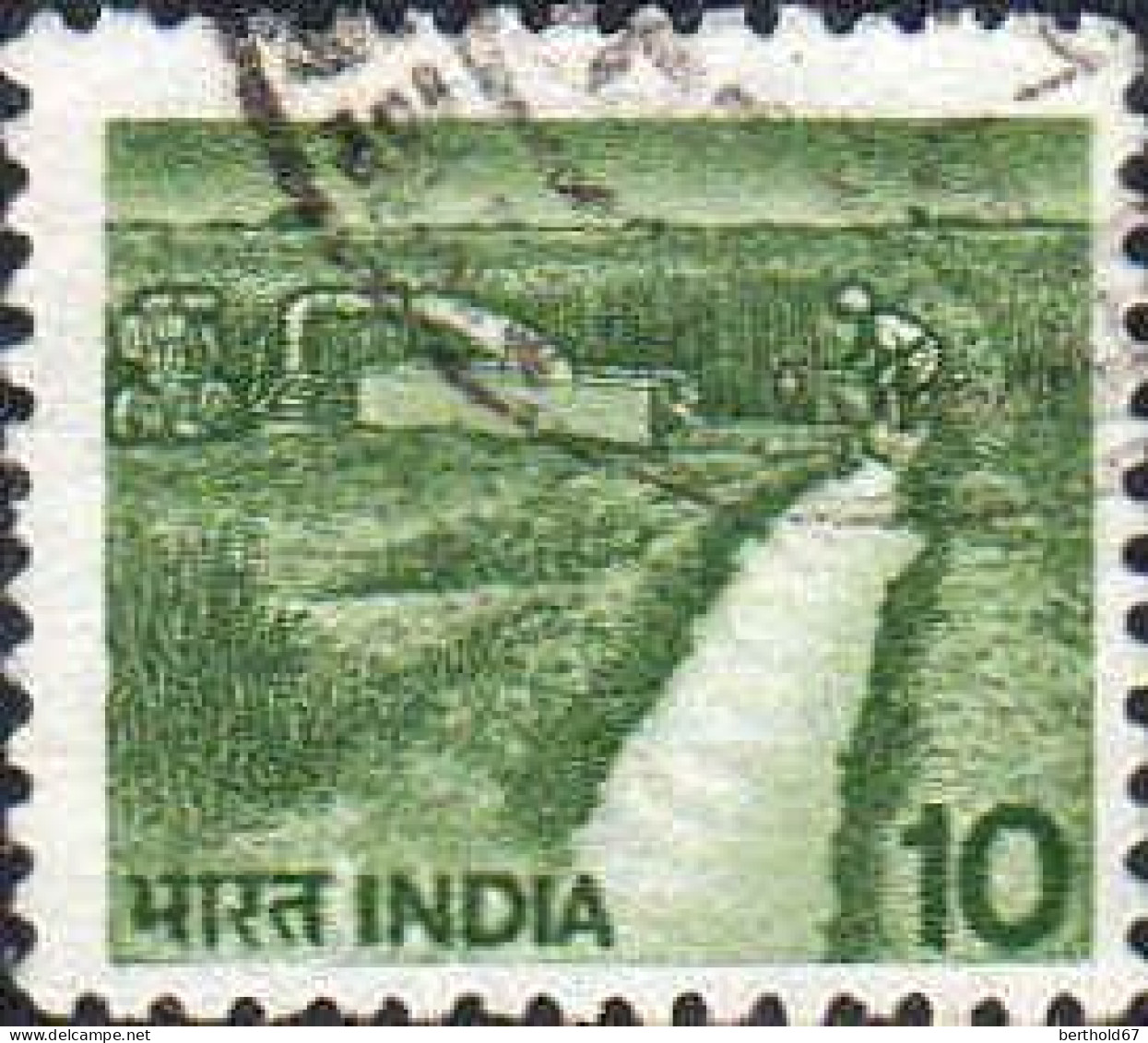 Inde Poste Obl Yv: 698/699 Agriculture & Developpement Rural (cachet Rond) - Oblitérés