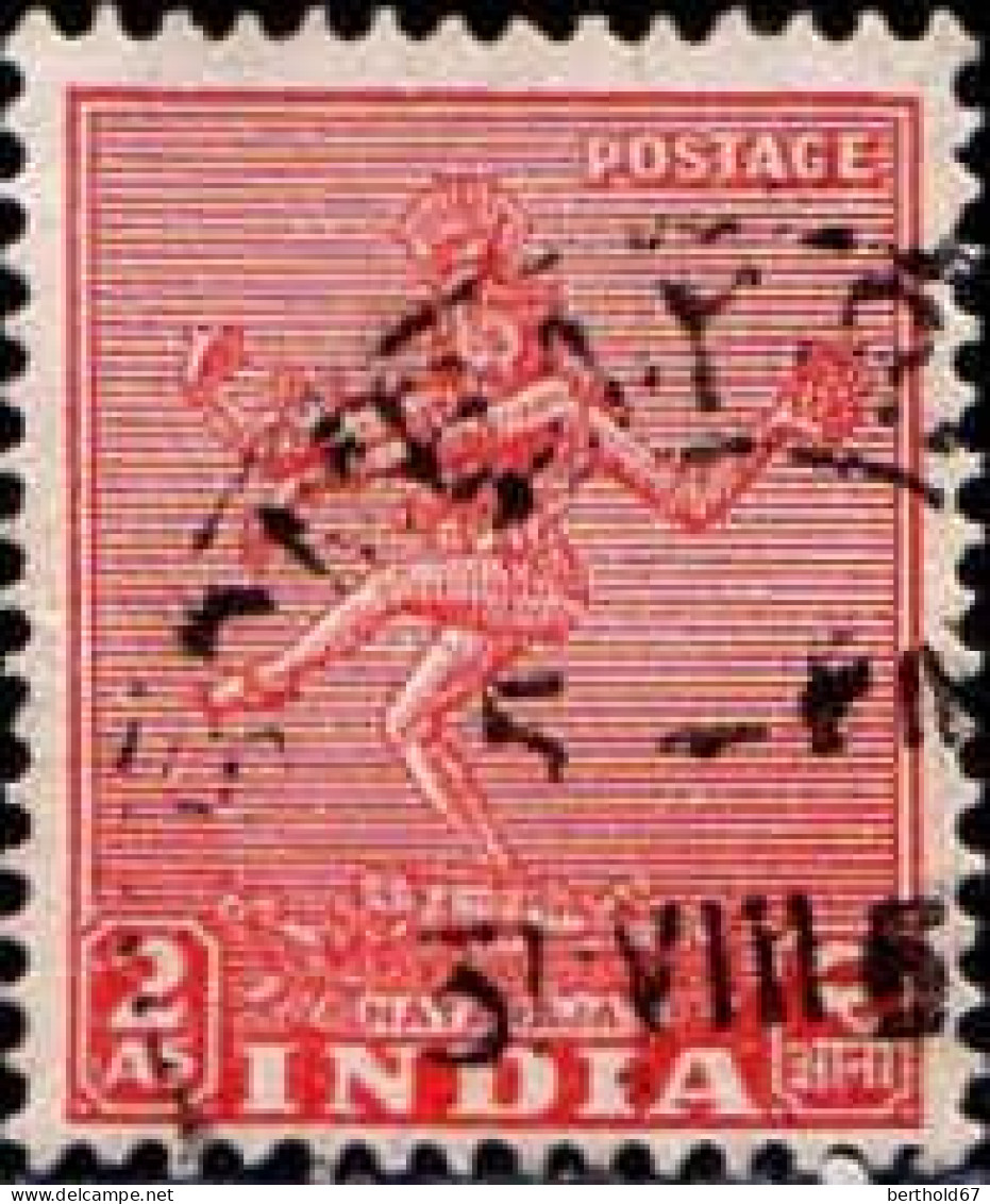 Inde Poste Obl Yv:  11 Mi:195 Nataraja (TB Cachet Rond) - Used Stamps