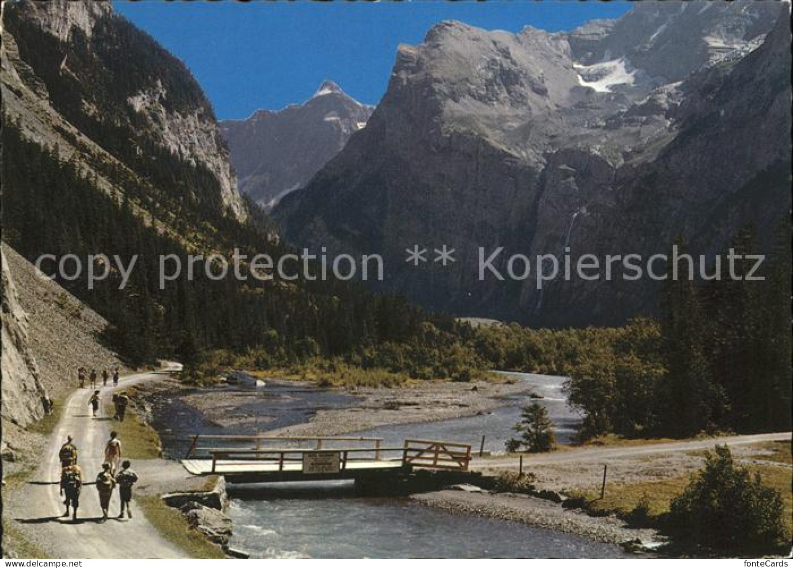11865317 Kandersteg BE Gasterntal Mit Kander Hockenhorn Wildelsigen Kandersteg - Other & Unclassified