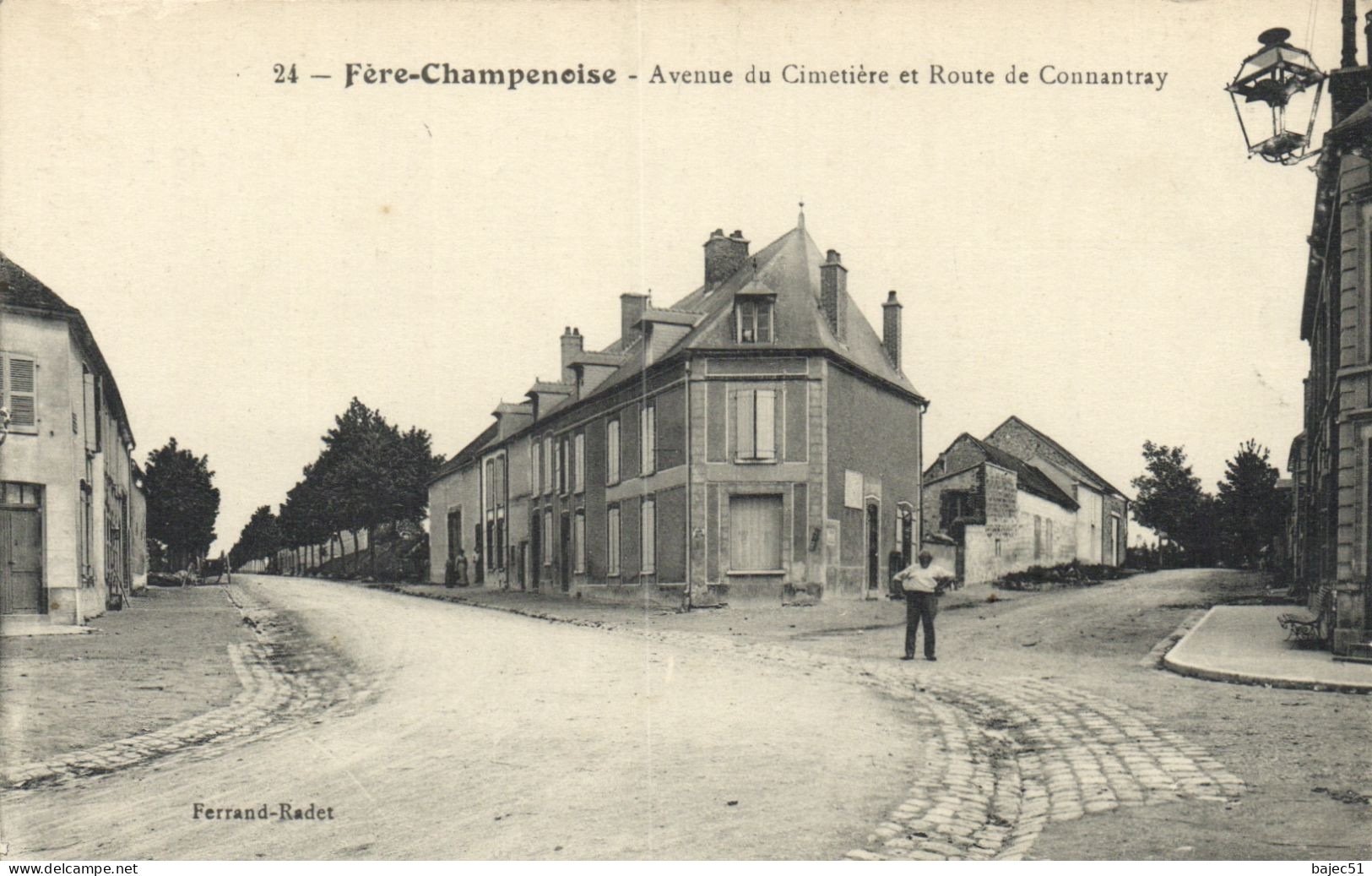 Fère Champenoise - Avenue Du Cimetière Et Route De Connantray - Fère-Champenoise