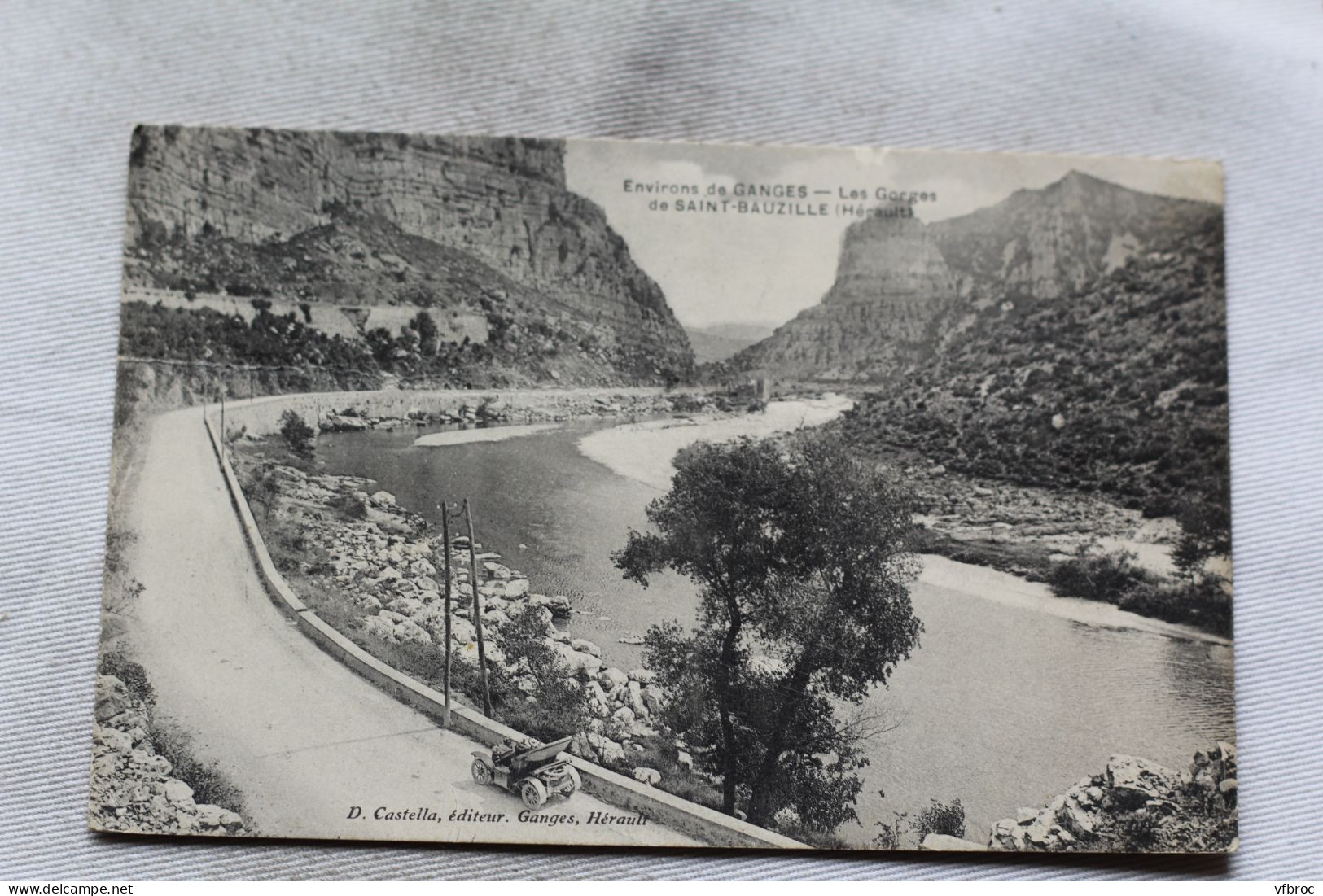 Cpa 1910, Les Gorges De Saint Bauzille, Hérault 34 - Sonstige & Ohne Zuordnung