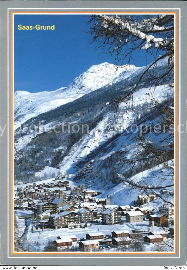 11865266 Saas Grund Mit Rothorn Saas-Grund - Autres & Non Classés