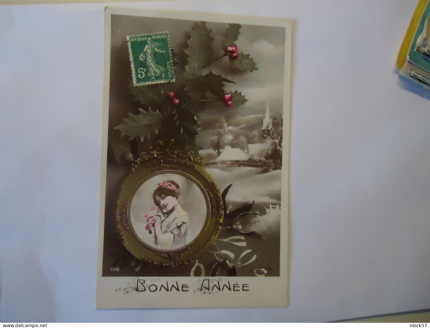 FRANCE   POSTCARDS 1919 WOMENS CHRISTMAS - Other & Unclassified