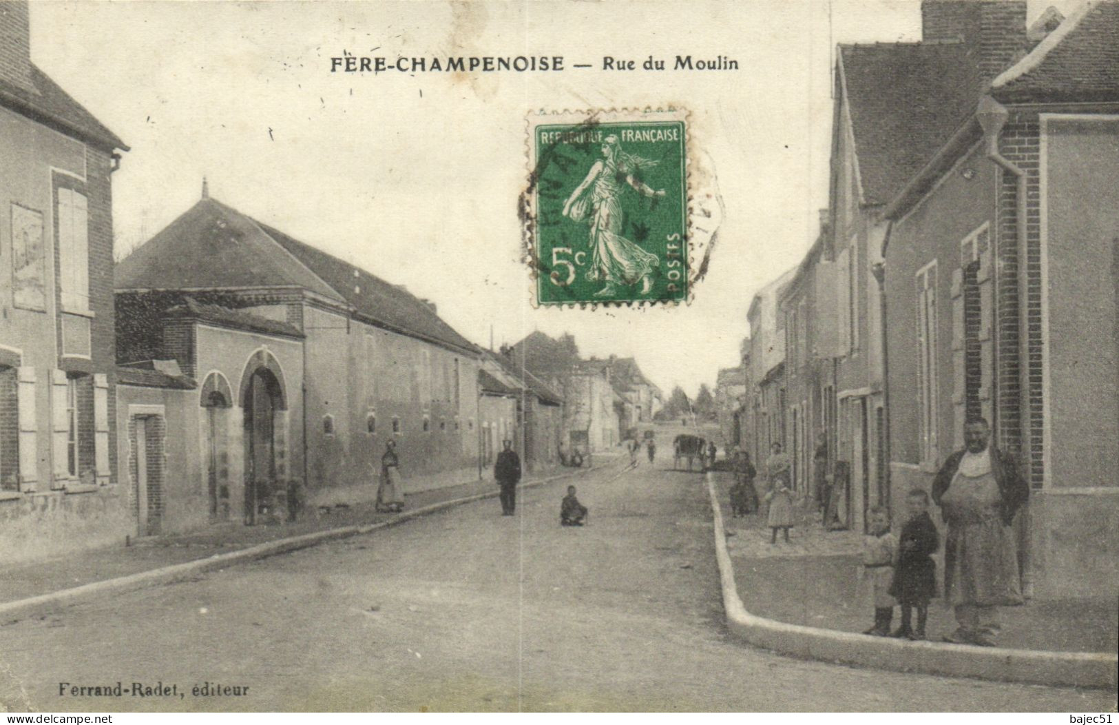 Fère Champenoise - Rue Du Moulin - Fère-Champenoise