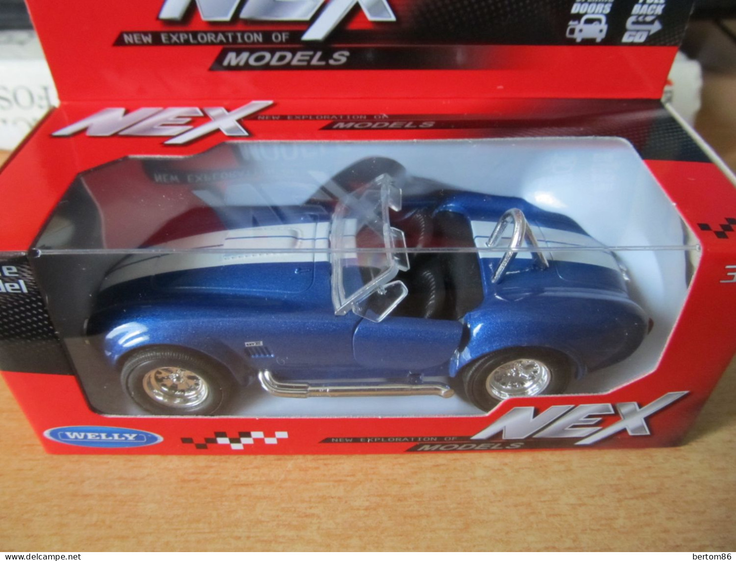 WELLY NEX  SHELBY 1965 COBRA  427- ETAT NEUF SOUS BLISTER. - Other & Unclassified