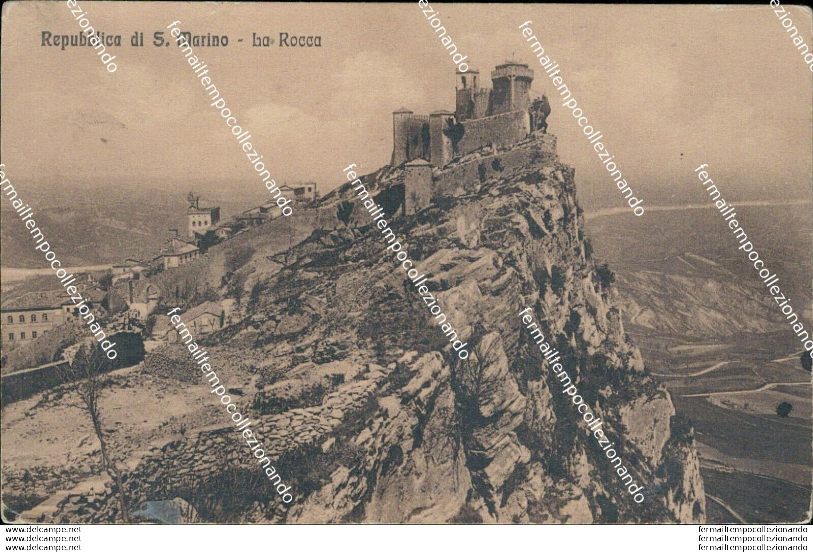 Ai587 Cartolina  Repubblica Di S.marino 1916 - Saint-Marin