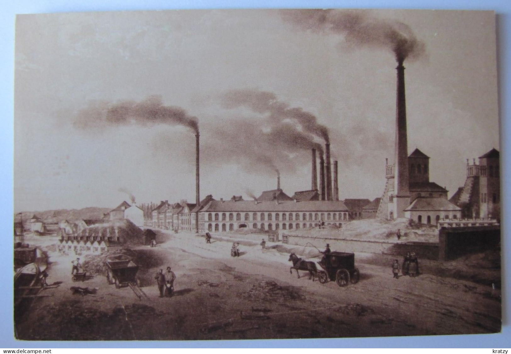 BELGIQUE - HAINAUT - CHARLEROI - Les Forges De La Providence En 1850 - Charleroi