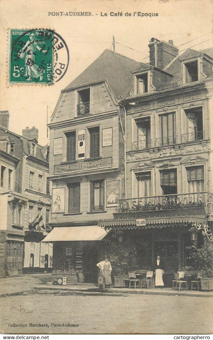 Pont Audemer Cafe 1911 - Pont Audemer