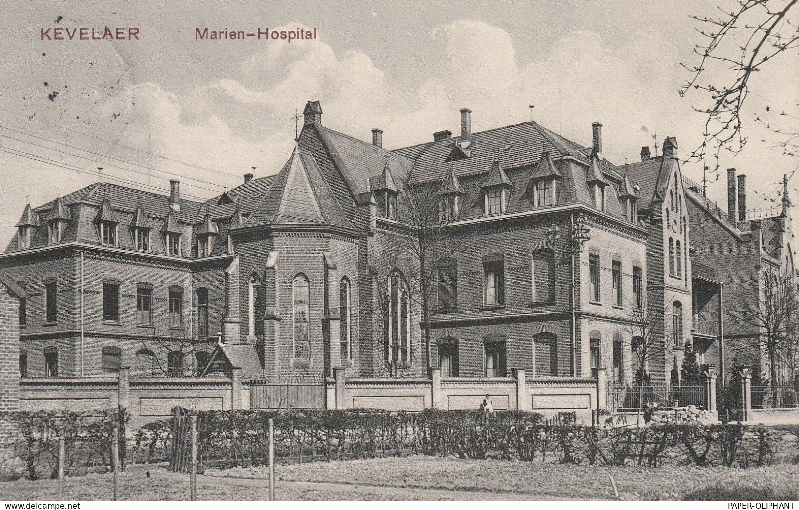 4178 KEVELAER, Marien - Hospital, 1913, Verlag Knuffmann - Kevelaer