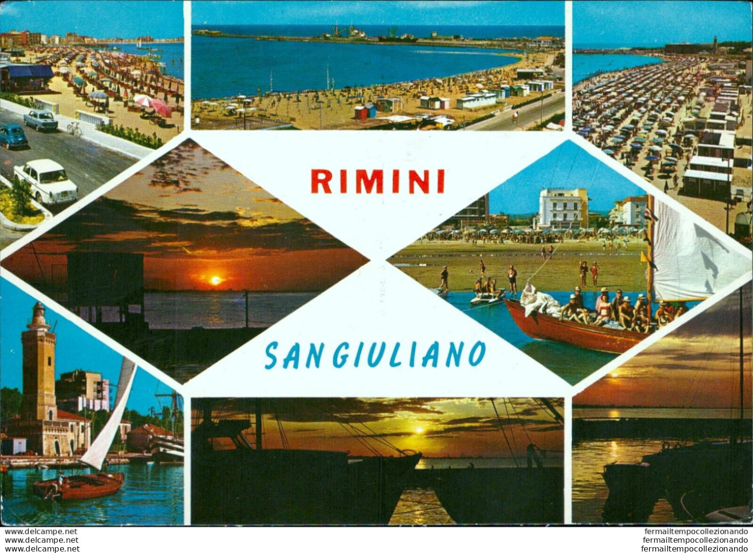 Bb400 Cartolina Rimini San Giuliano - Rimini