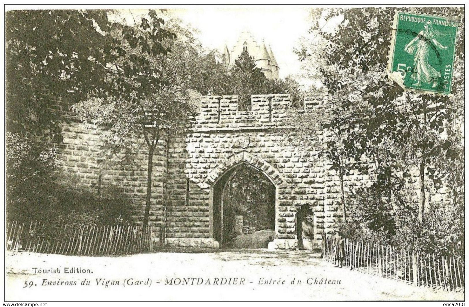 Autres & Non Classés. Montdardier. L'entrée Du Chateau De Montdardier. - Sonstige & Ohne Zuordnung