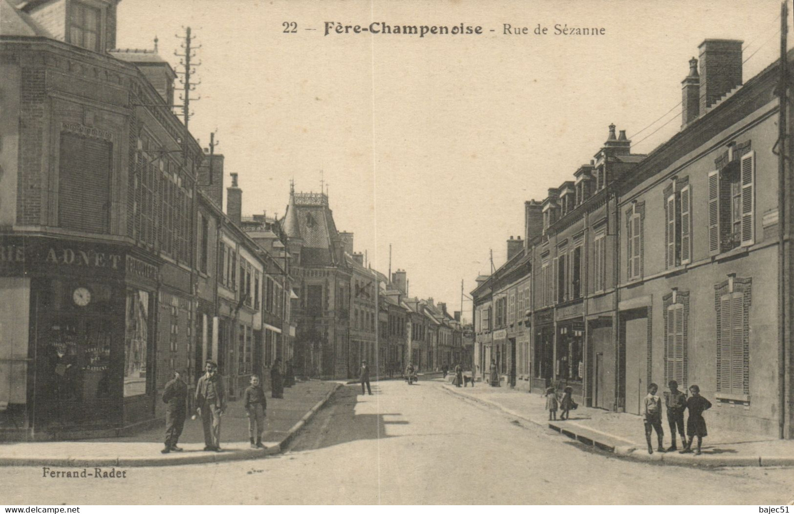 Fère Champenoise - Rue De Sézanne - Fère-Champenoise