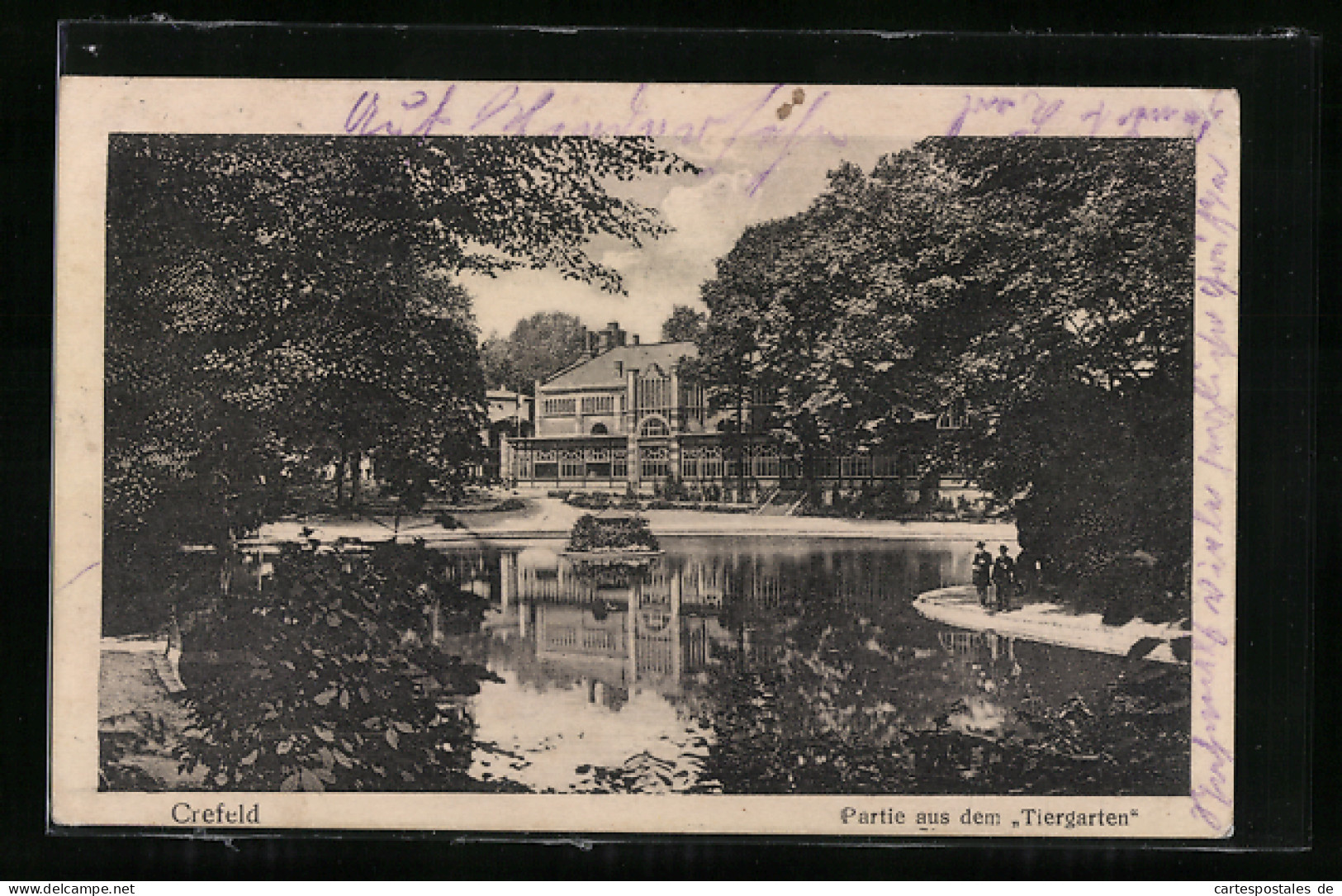 AK Crefeld, Partie Aus De Tiergarten  - Andere & Zonder Classificatie