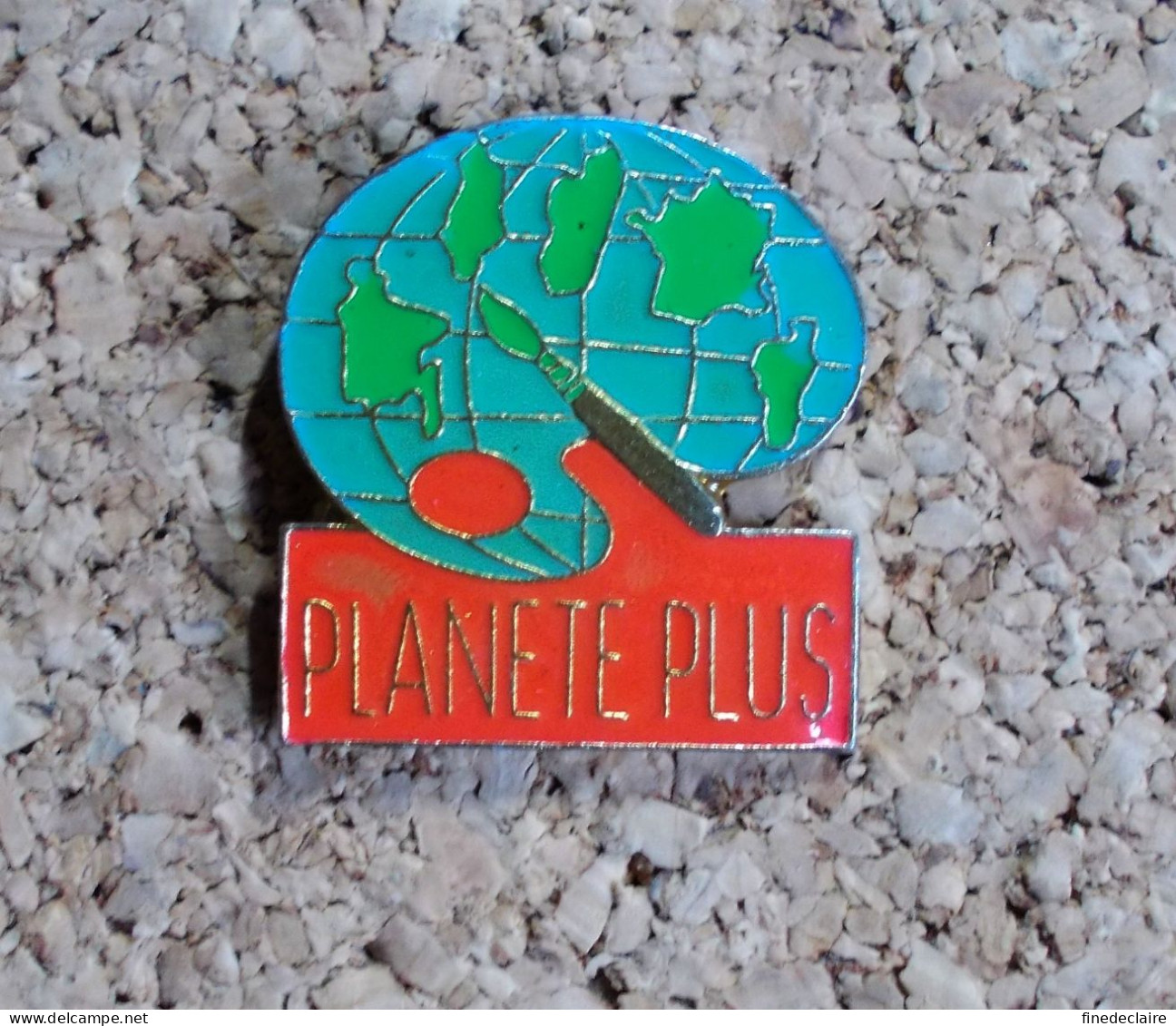 Pin's - Planète Plus - Sonstige & Ohne Zuordnung