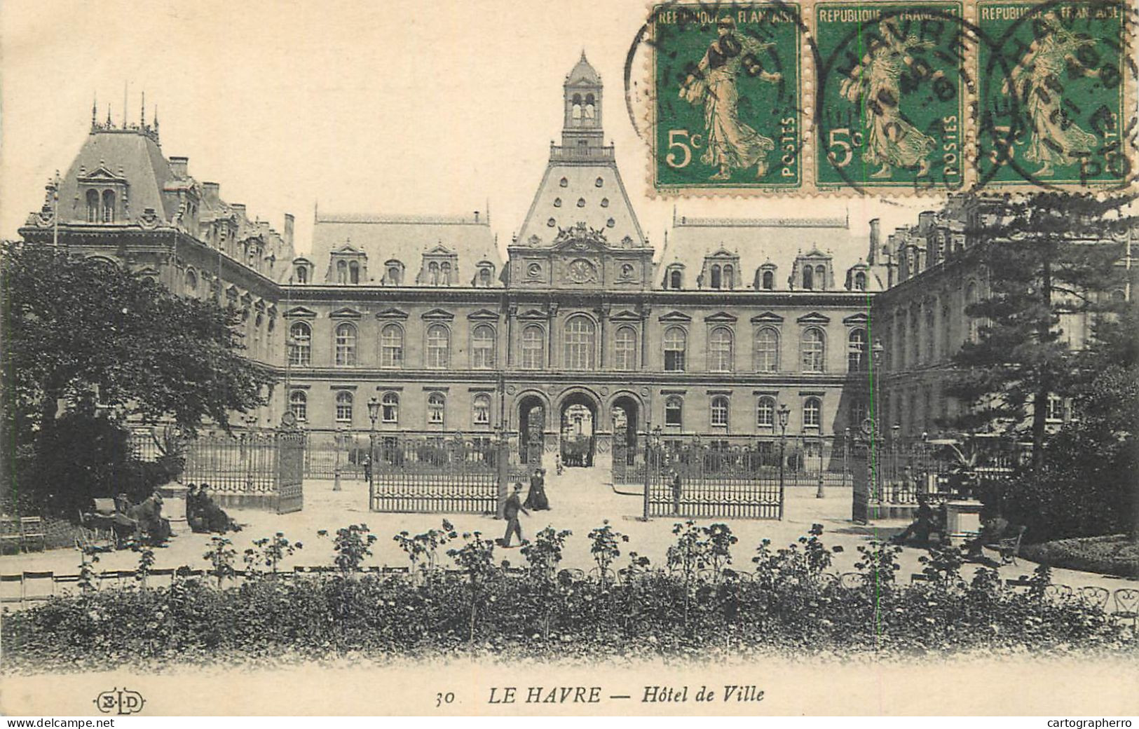 Le Havre - Hotel De Ville - Sin Clasificación