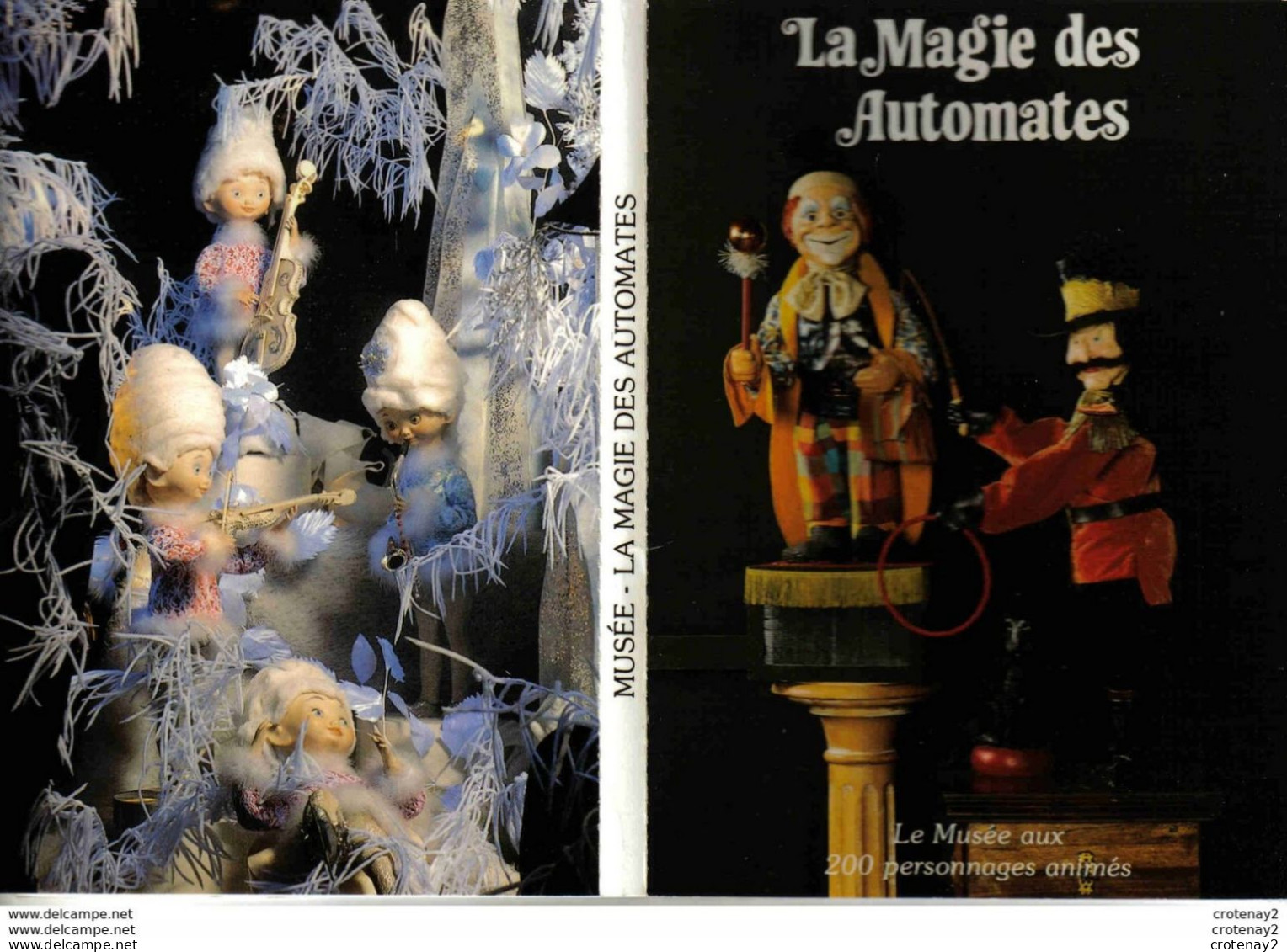 38 LANS EN VERCORS Vers Grenoble Dépliant 6 Cartes Magie Automates Musée 200 Personnages Animés Clowns Cirque Père Noël - Grenoble