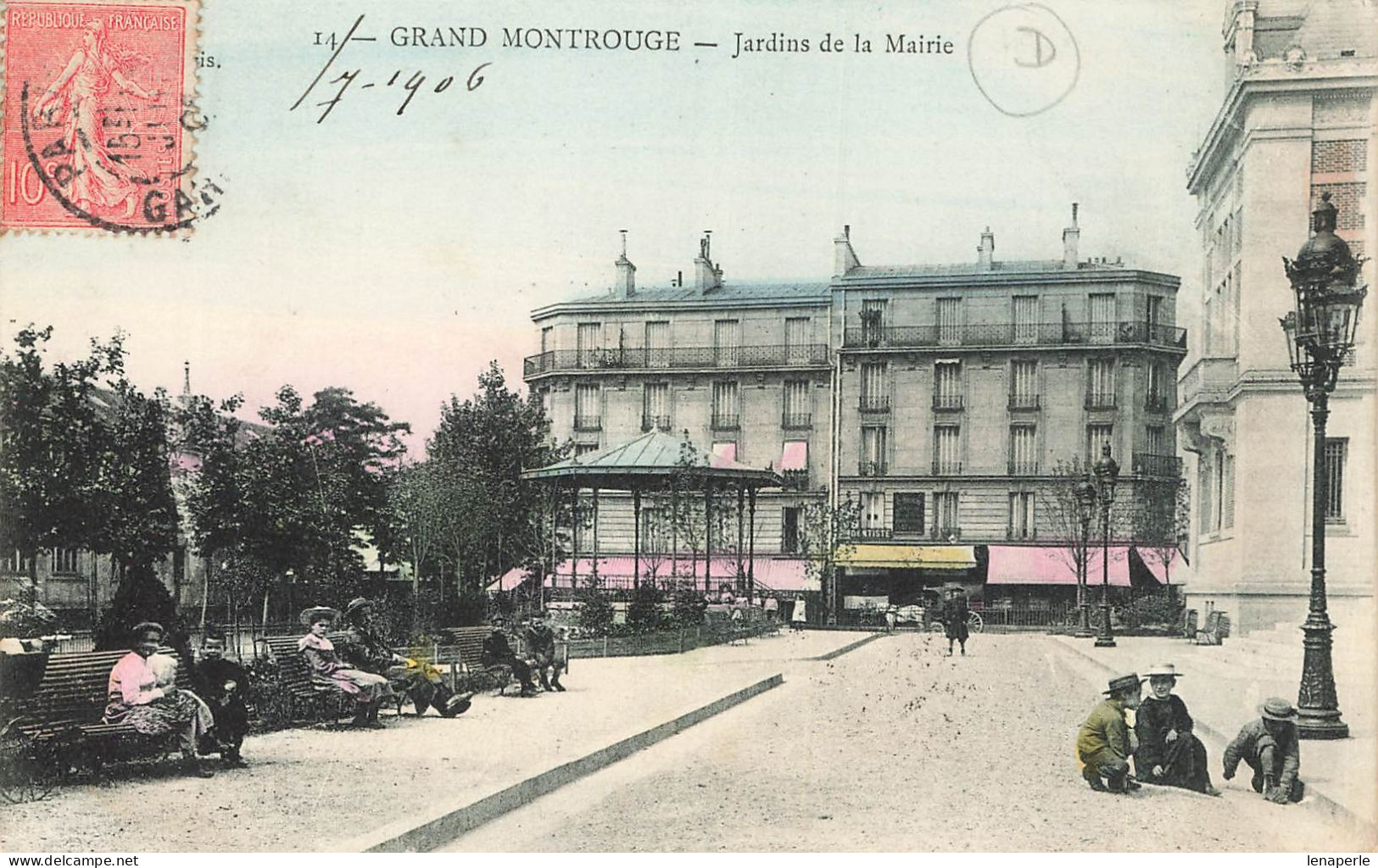 D9538 Grand Montrouge Jardins De La Mairie - Montrouge