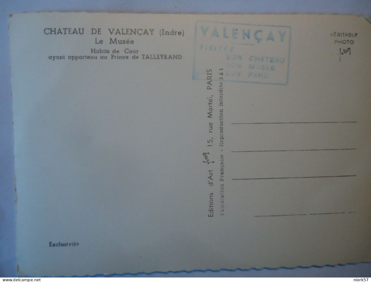 FRANCE   POSTCARDS  CUSTUMES  MUSEUM VALENCAY - Other & Unclassified