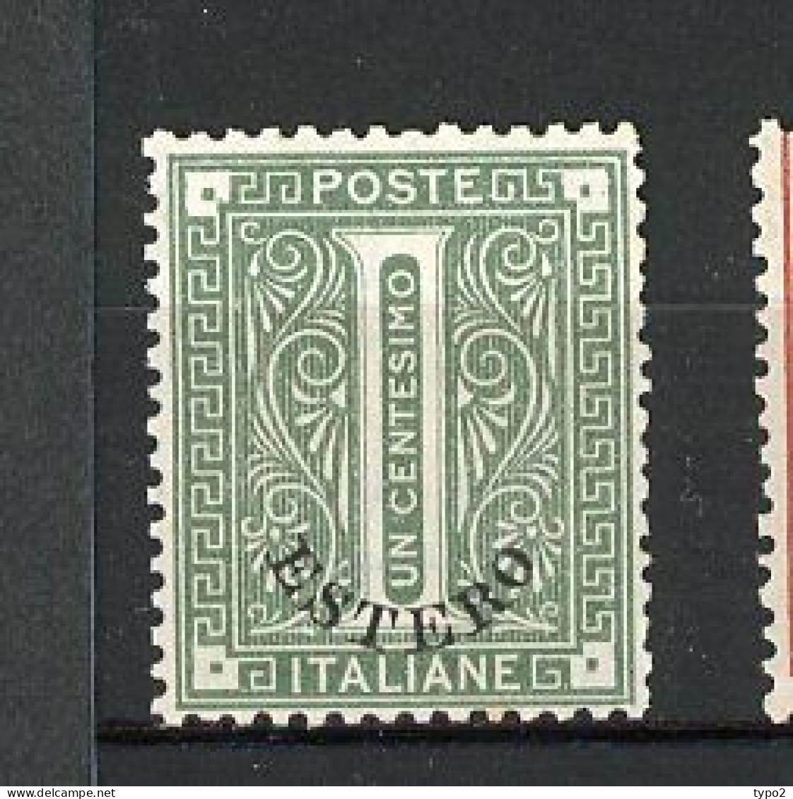 EMI. GENERALES  Yv. N° 1  SA N° 1  * 1c Olive  Cote 20 Euro BE  2 Scans - Amtliche Ausgaben