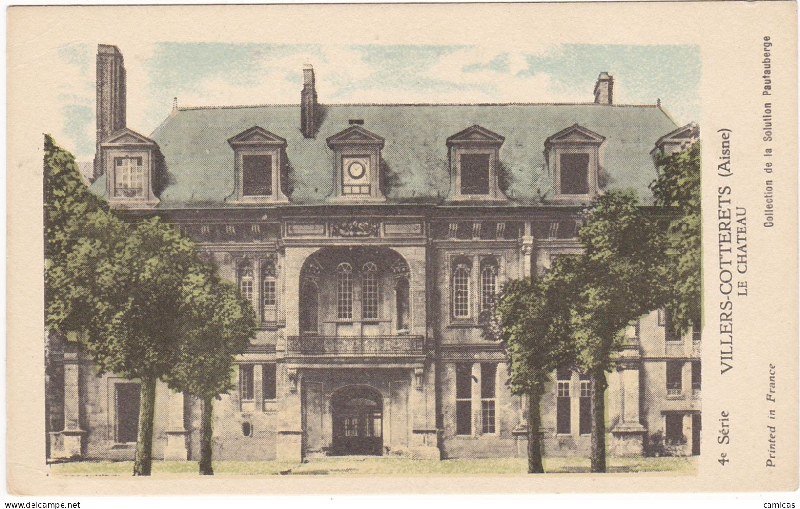 LOT DE 10 CARTES: L'AISNE: VILLERS-COTTERETS, Le Château,  VAILLY: La Mairie ,Entrée Des Français, HIRSON  Etc... - 5 - 99 Postcards