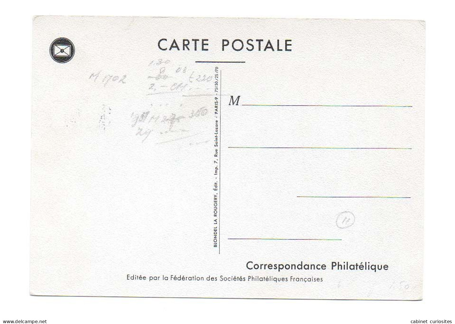 Carte Maximum - Facteur De Ville En 1830 - Journée Du Timbre 1970 CHARLEVILLE MEZIÈRES - Carte Philatélique Premier Jour - Postal Services