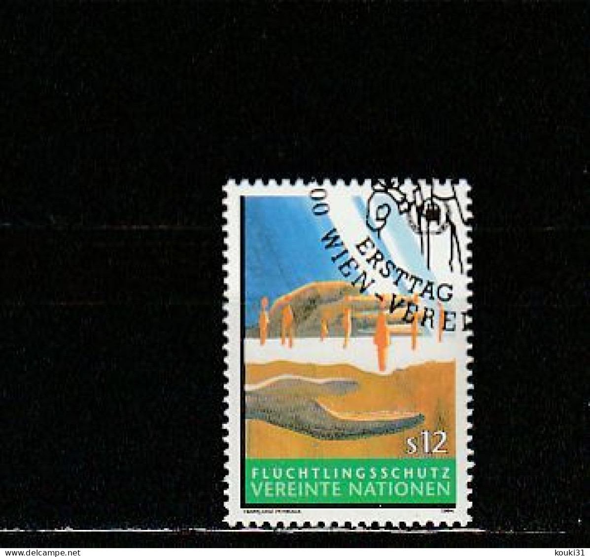 Nations Unies (Vienne) YT 186 Obl : Protection Des Réfugiés - 1994 - Used Stamps