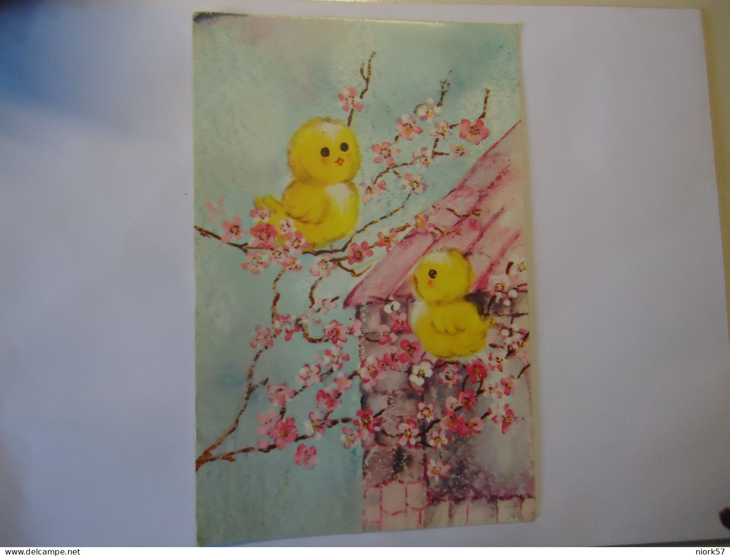 CREECE POSTCARDS  EASTER BIRDS - Grèce