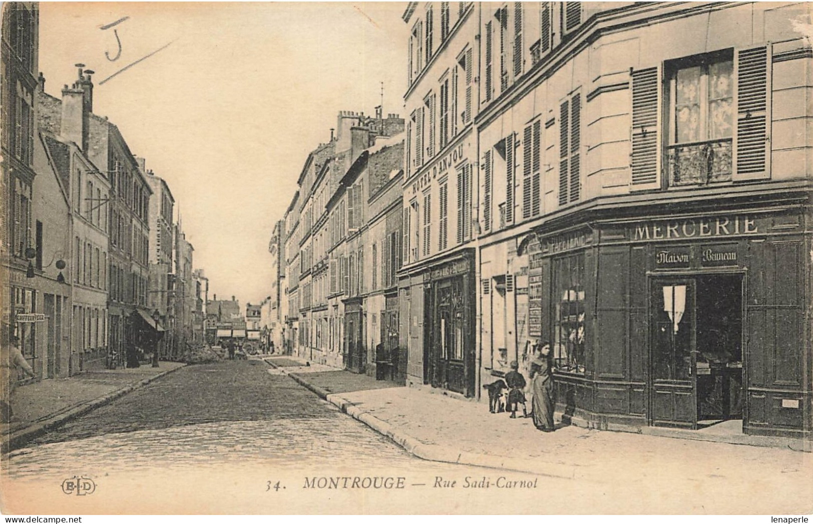D9545  Montrouge Rue Sadi Carnot - Montrouge