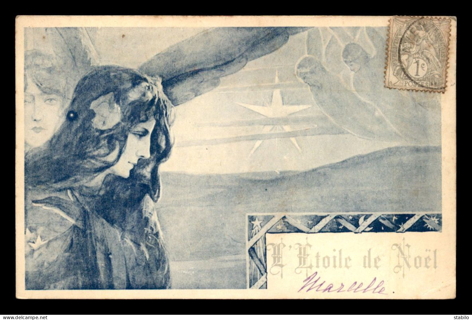 ILLUSTRATEURS - FEMMES - L'ETOILE DE NOEL - 1900-1949