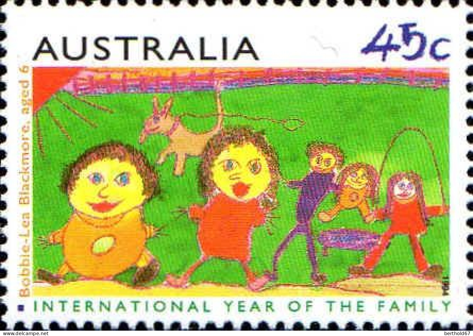 Australie Poste N** Yv:1359/1361 Année Internationale De La Famille - Neufs