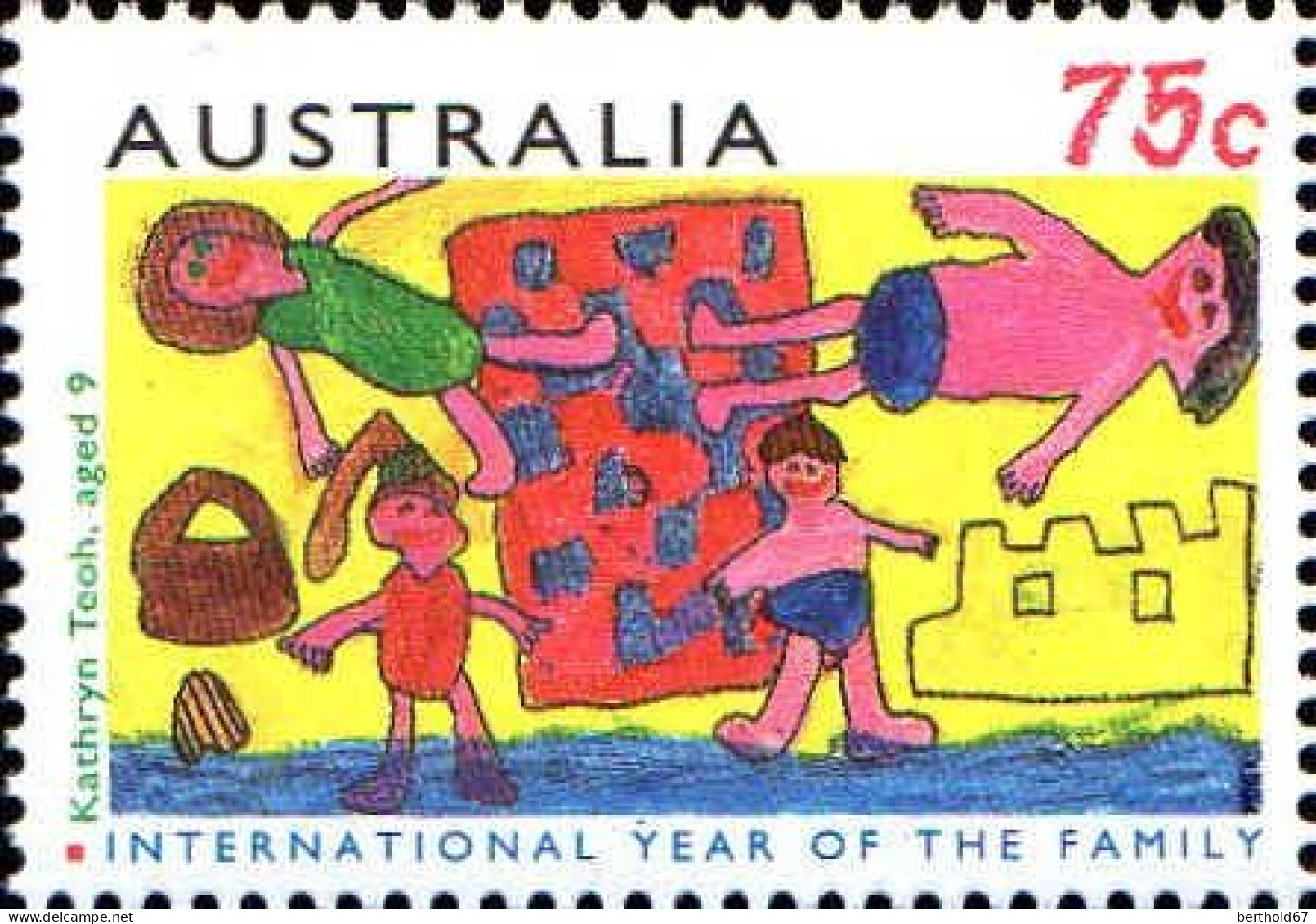 Australie Poste N** Yv:1359/1361 Année Internationale De La Famille - Neufs