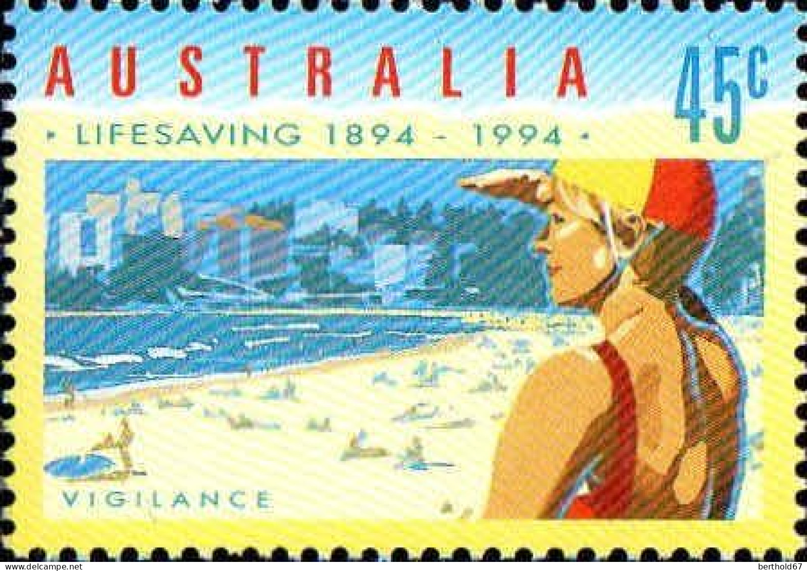 Australie Poste N** Yv:1343/1346 Sauvetage En Mer Lavesaving - Ongebruikt