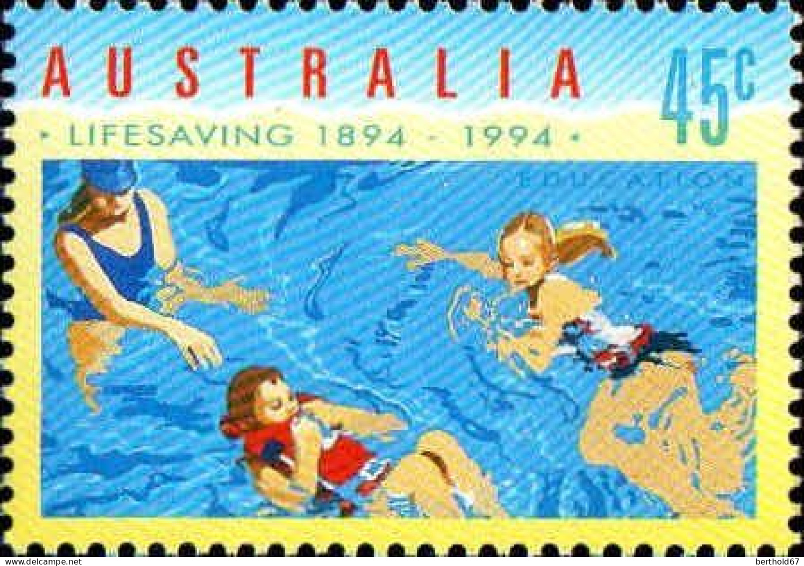 Australie Poste N** Yv:1343/1346 Sauvetage En Mer Lavesaving - Mint Stamps