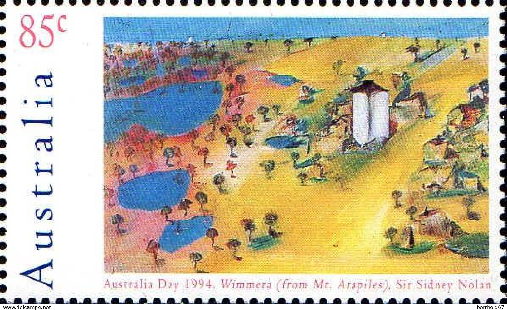 Australie Poste N** Yv:1339/1342 Journée Nationale Tableaux De Paysages - Mint Stamps