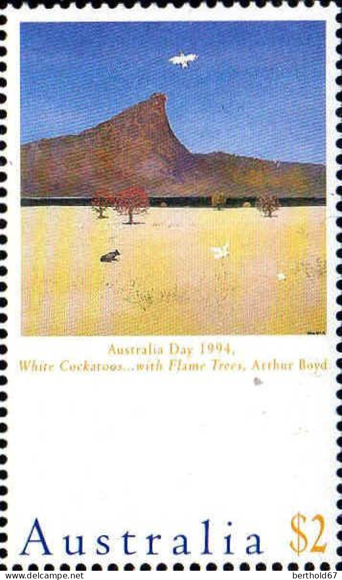 Australie Poste N** Yv:1339/1342 Journée Nationale Tableaux De Paysages - Mint Stamps