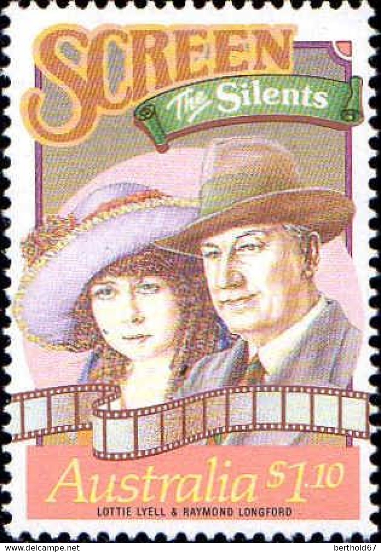 Australie Poste N** Yv:1118/1121 Acteurs De Cinéma & De Théatre - Mint Stamps