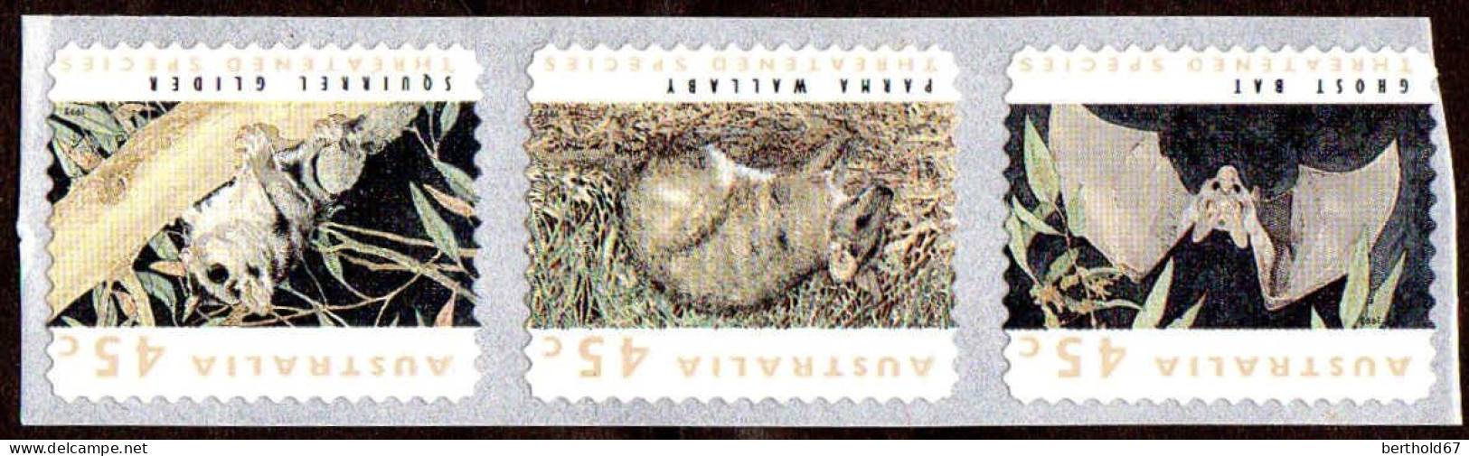 Australie Poste N** Yv:1249b/1254b Espèces Menacées D'extinction Autoadhésifs (Thème) - Mint Stamps