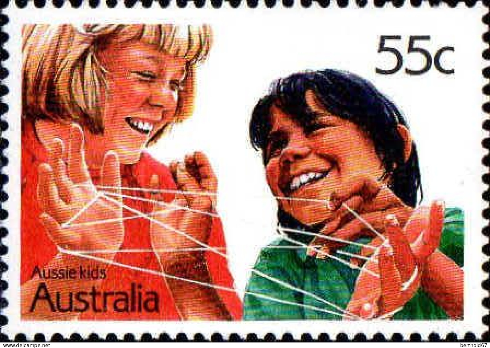 Australie Poste N** Yv:1029/1032 Enfants Australiens - Neufs